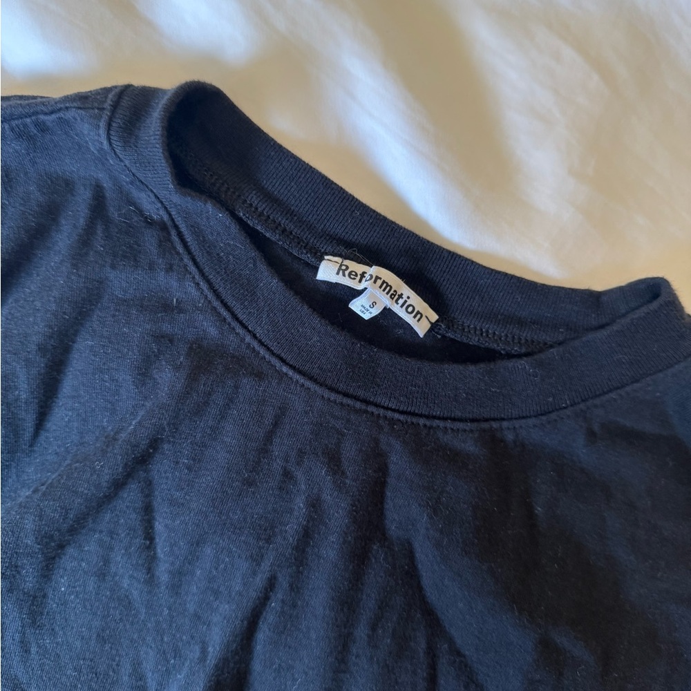 Reformation Oversized Long Sleeve Tee
